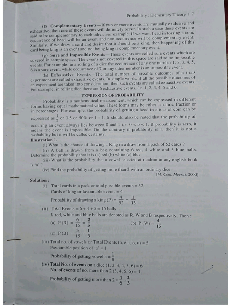 Probability 2 | PDF