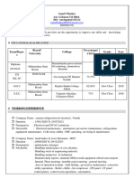 Resume Format