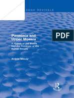 (Routledge Revivals) András Mócsy - Pannonia and Upper Moesia - A History of The Middle Danube Provinces of The Roman Empire-Routledge (2014)