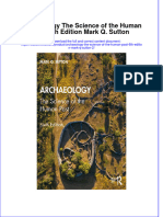 Ebook Archaeology The Science of The Human Past 6Th Edition Mark Q Sutton 2 Online PDF All Chapter