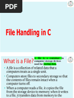 File Handling in C