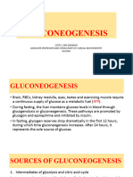 GLUCONEOGENESIS