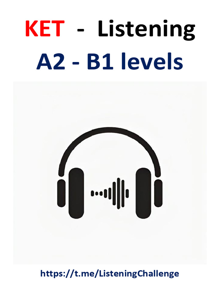 Ket Listening A2 B1 Pdf Standardized Tests