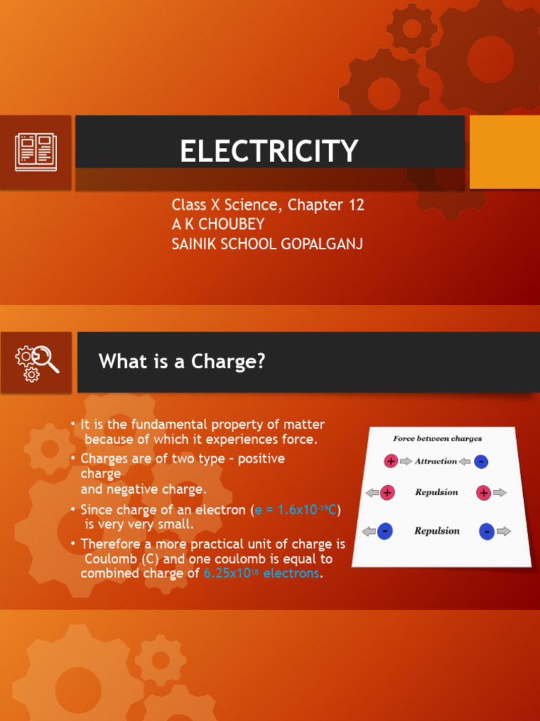 Class 10 Electricity Concepts Explained | PDF | Electrical Resistance ...