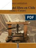 Historia Del Libro en Chile (Alma y Cuerpo)