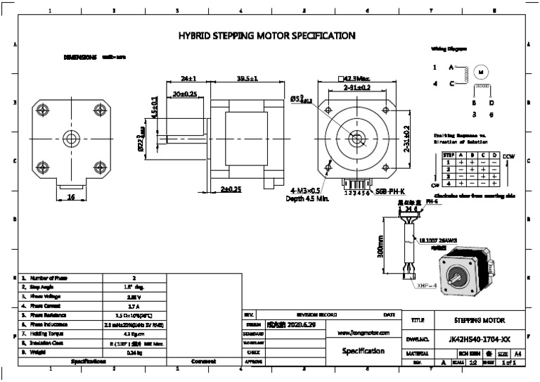 DH40 27S DATASHEET PDF visual data 2