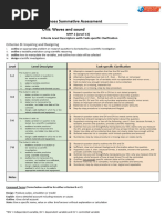 MYP2 SA Waves 0 Sound Criteria B 0C