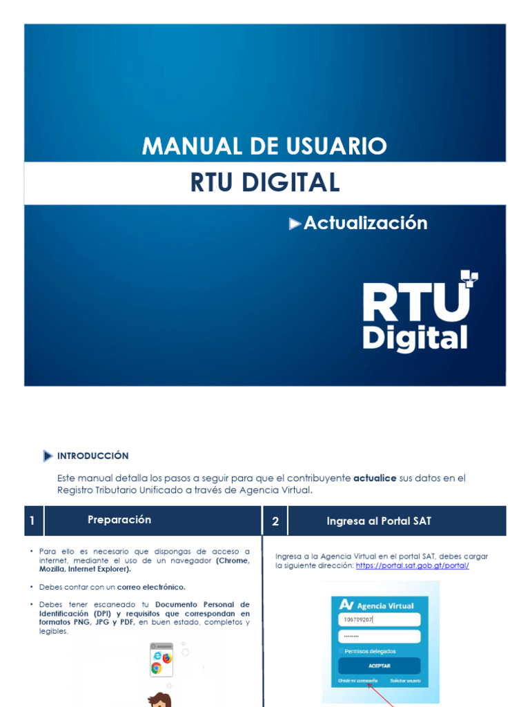 Actualización del RTU en Línea | PDF | Software | Red mundial