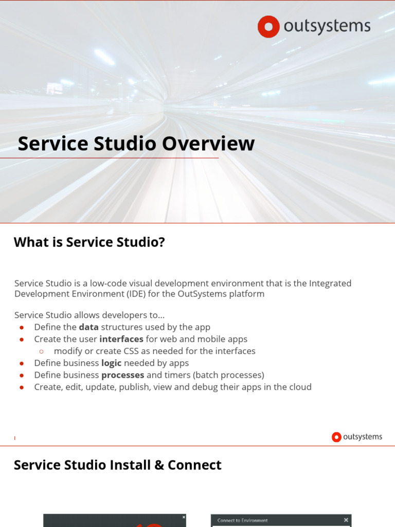 OutSystems Service Studio Overview | PDF | Mobile App | Integrated ...