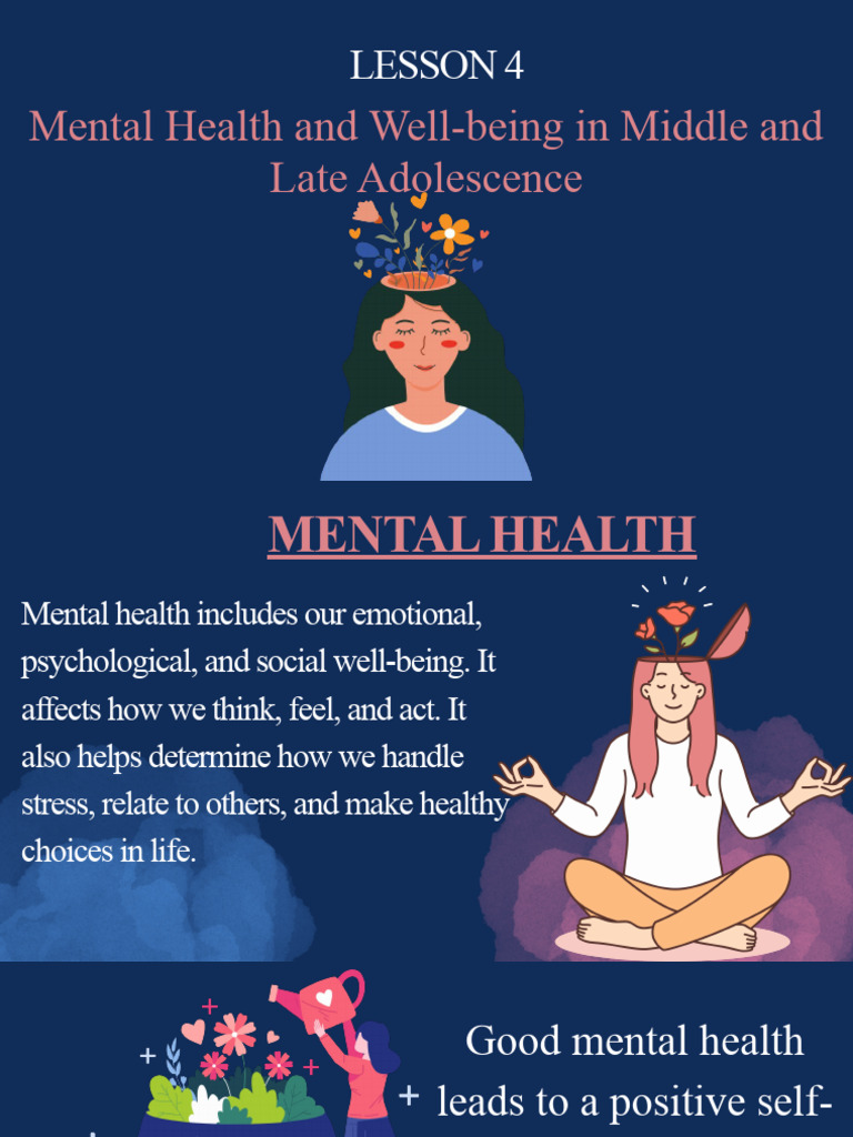 Adolescent Mental Health Insights | PDF | Mental Health | Psychological ...