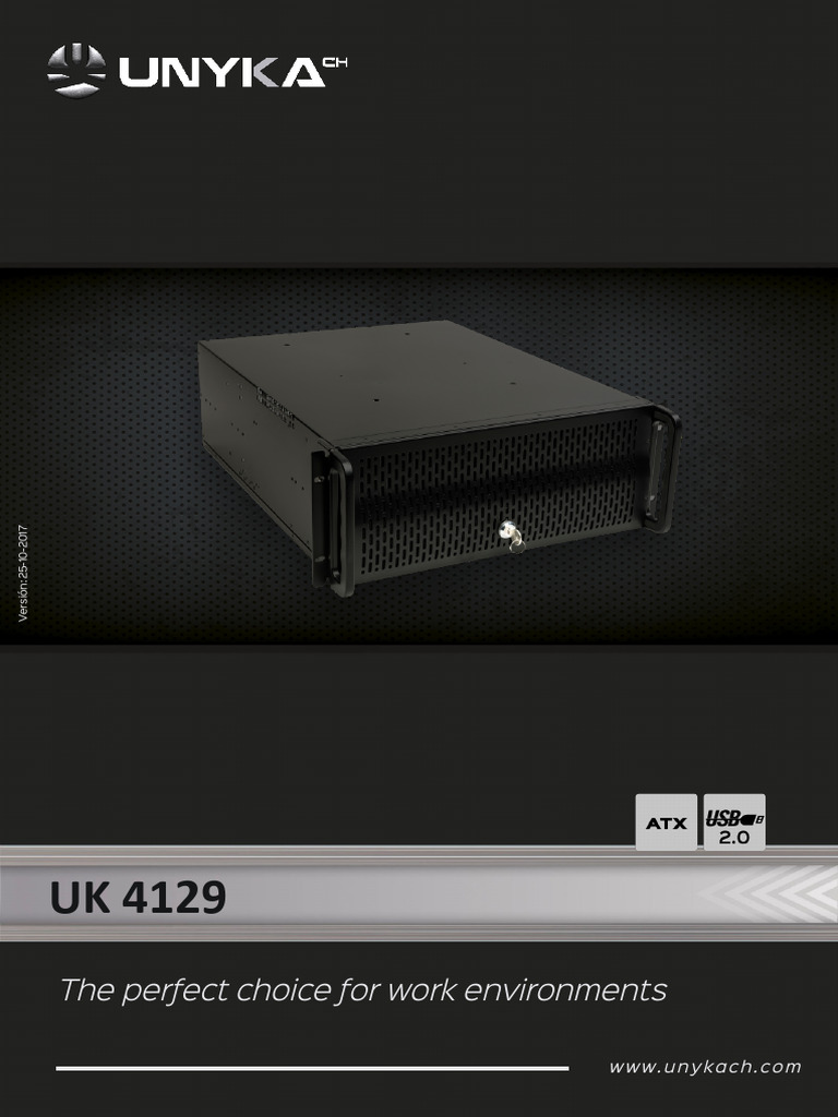 Professional ATX 4U Rack Case | PDF | Computer Hardware | Manufactured ...