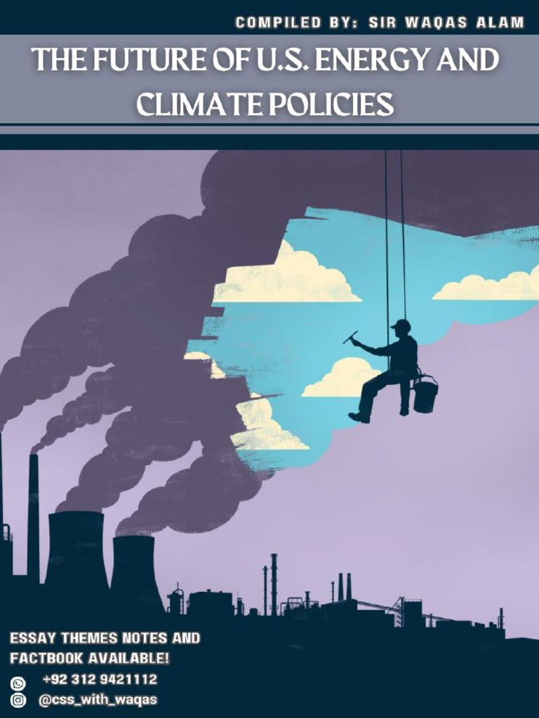 The Future of U.S. Energy and Climate Policies | PDF | Climate Change ...