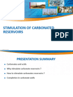 STIMULATION OF CARBONATED RESERVOIRS