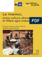 Le manioc, entre culture alimentaire et filière agro-industrielle