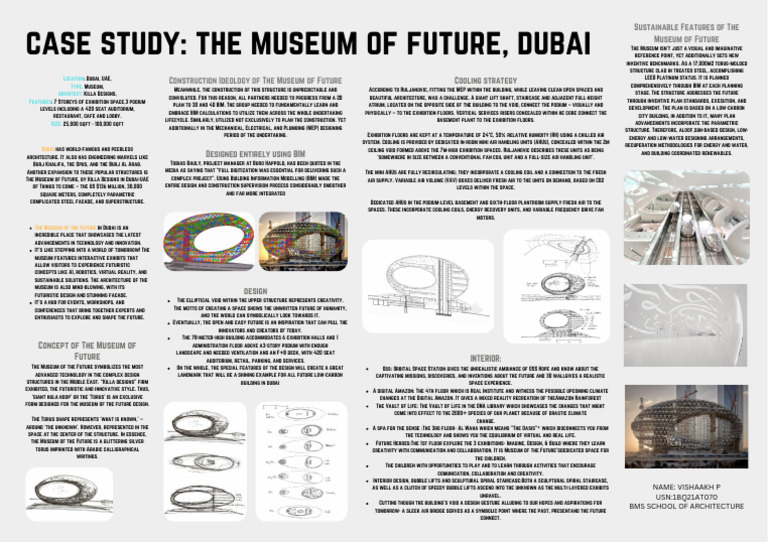 Museum of the Future: Dubai's Architectural Marvel | PDF
