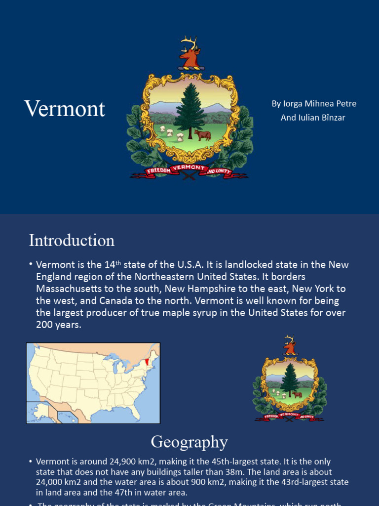 Vermont | PDF | Vermont | New Hampshire