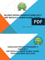 Sosialisasi Program Sec 3