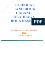 Technical Hand Book Basket Pomprov Jatim 2022
