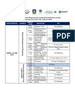 Rundown Rangkaian Kegiatan Seremoni Dan Conservation Scientist Trip To Bintan MPA