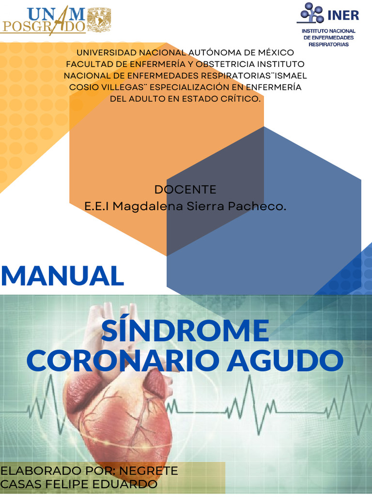 Manual Sica | PDF | Infarto de miocardio | Isquemia