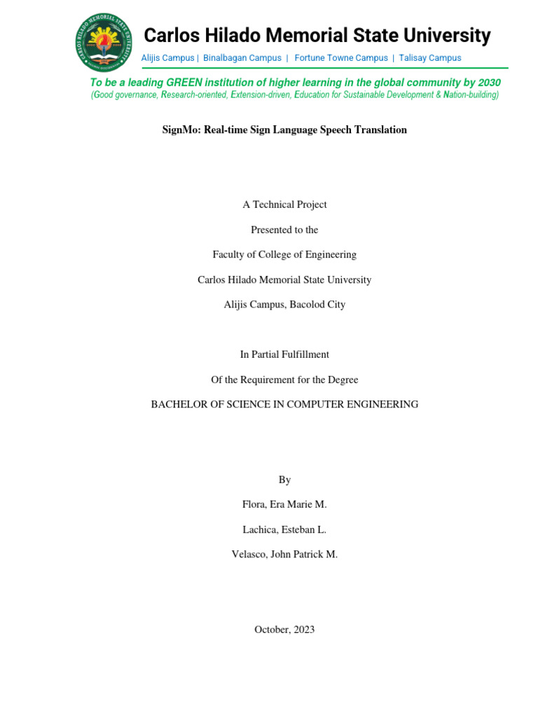Real-time Sign Language Translation System | PDF | Sign Language ...