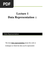 Lecture 1