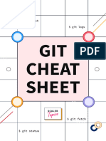 GIT Cheat Sheet: $ Git Branch $ Git Logs