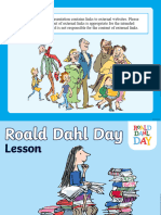 Roald Dahl Day Lesson PowerPoint