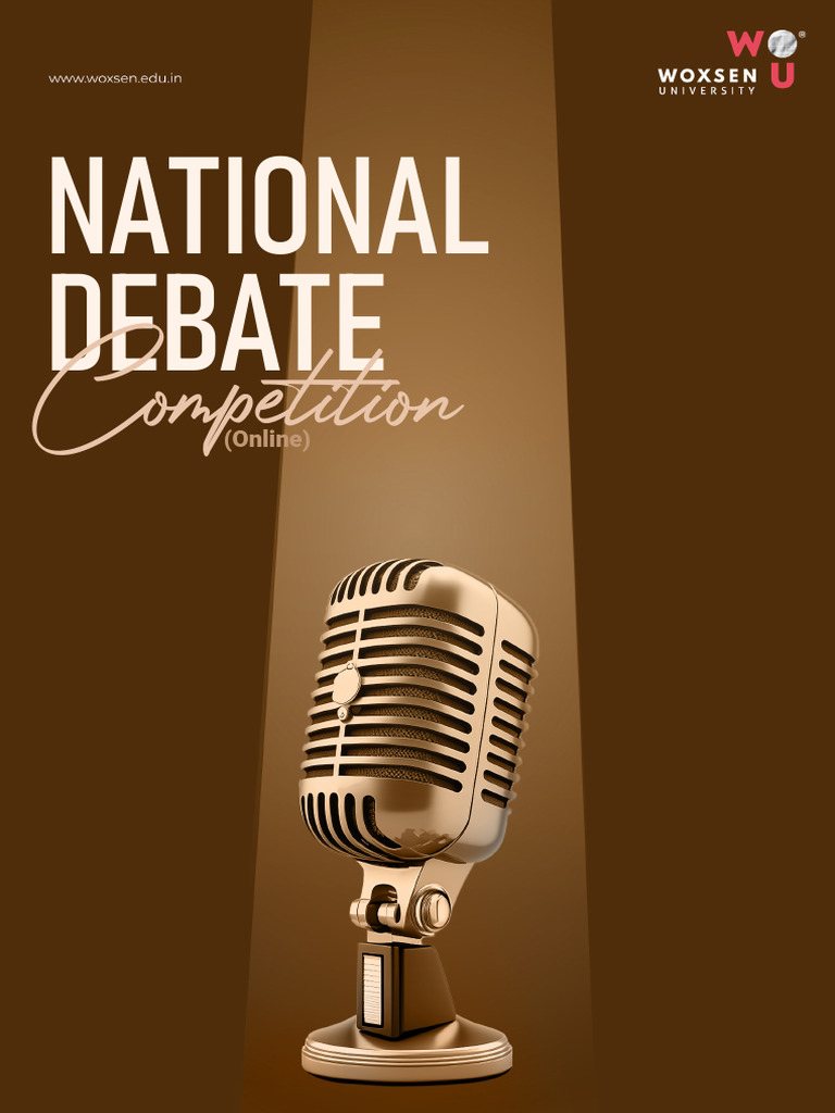 National Debate Competition Brochure Pdf