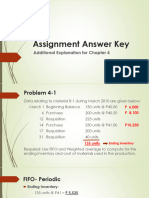 cHAPTER 4 Assignment Answer Key