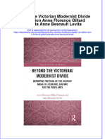 Download ebook Beyond The Victorian Modernist Divide 1St Edition Anne Florence Gillard Estrada Anne Besnault Levita online pdf all chapter docx epub 