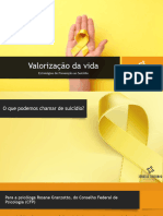 Palestra Valorização Da Vida