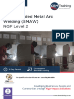 Basic Shielded Metal Arc Welding (SMAW) - NQF Level 2