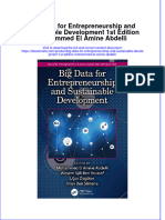 Ebook Big Data For Entrepreneurship and Sustainable Development 1St Edition Mohammed El Amine Abdelli Online PDF All Chapter