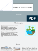 Different Types of Ecosystems