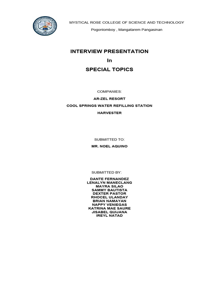 Interview hardcopy 1 1 pdf water sustainability