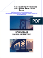 Download ebook Bifurcation And Buckling In Structures 1St Edition Kiyohiro Ikeda Kazuo Murota online pdf all chapter docx epub 