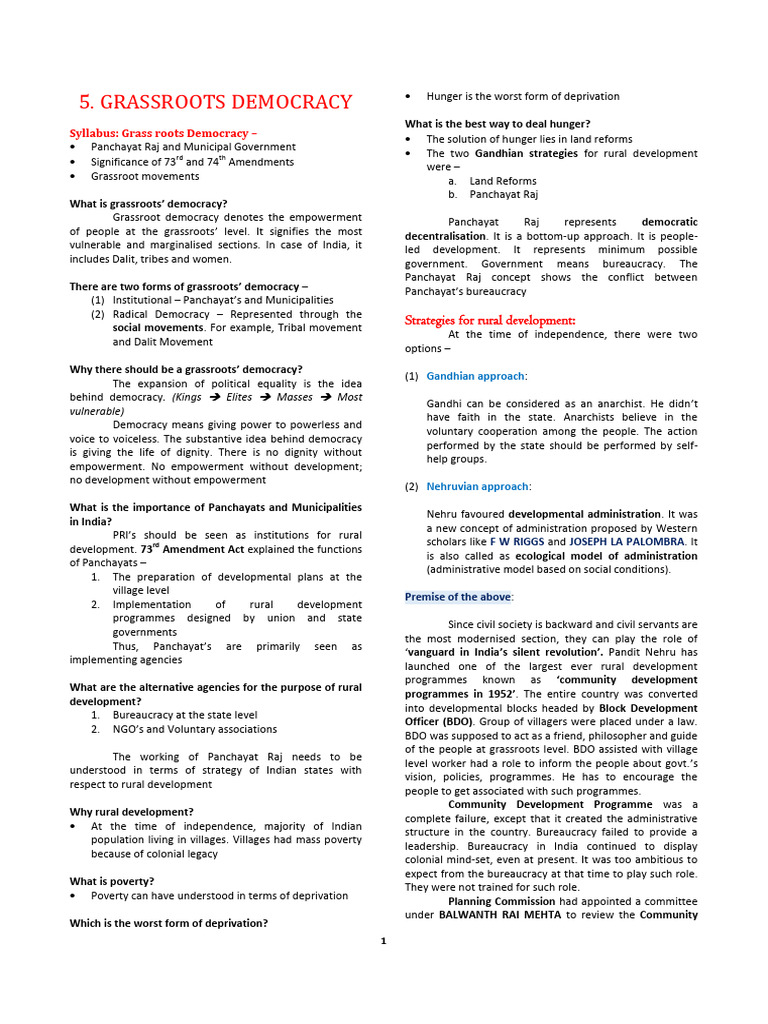 Grassroots Democracy Download Free Pdf Government