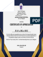 Sample Certificate For Advisorship