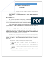 Pautas de Trabajo Institucional