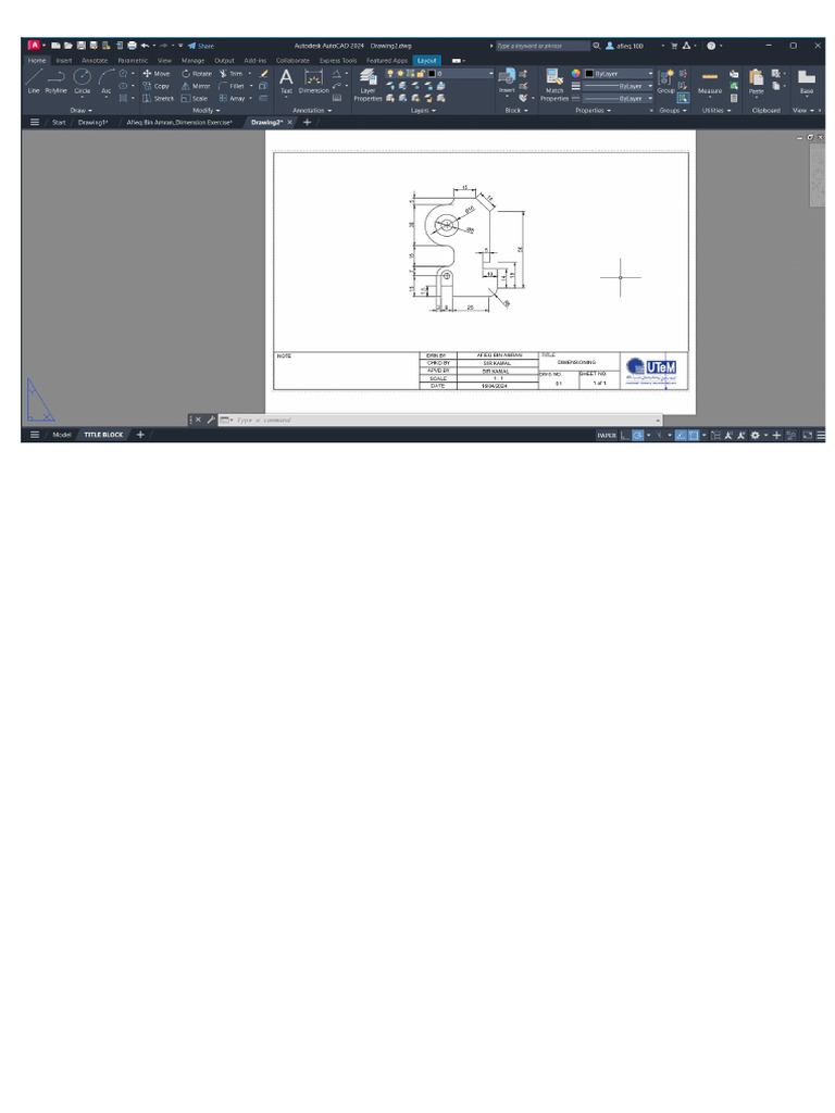 Autocad_DIMENSIONING | PDF