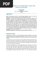 Download Apexogenesis of a Symptomatic Molar by Foysal Sirazee SN73400923 doc pdf