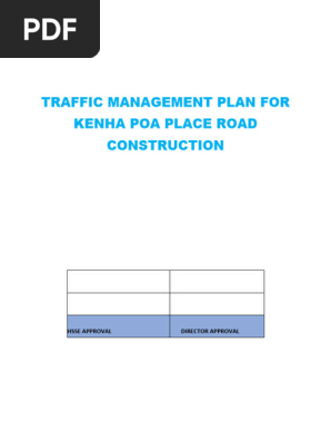 TRAFFIC MANAGEMENT PLAN