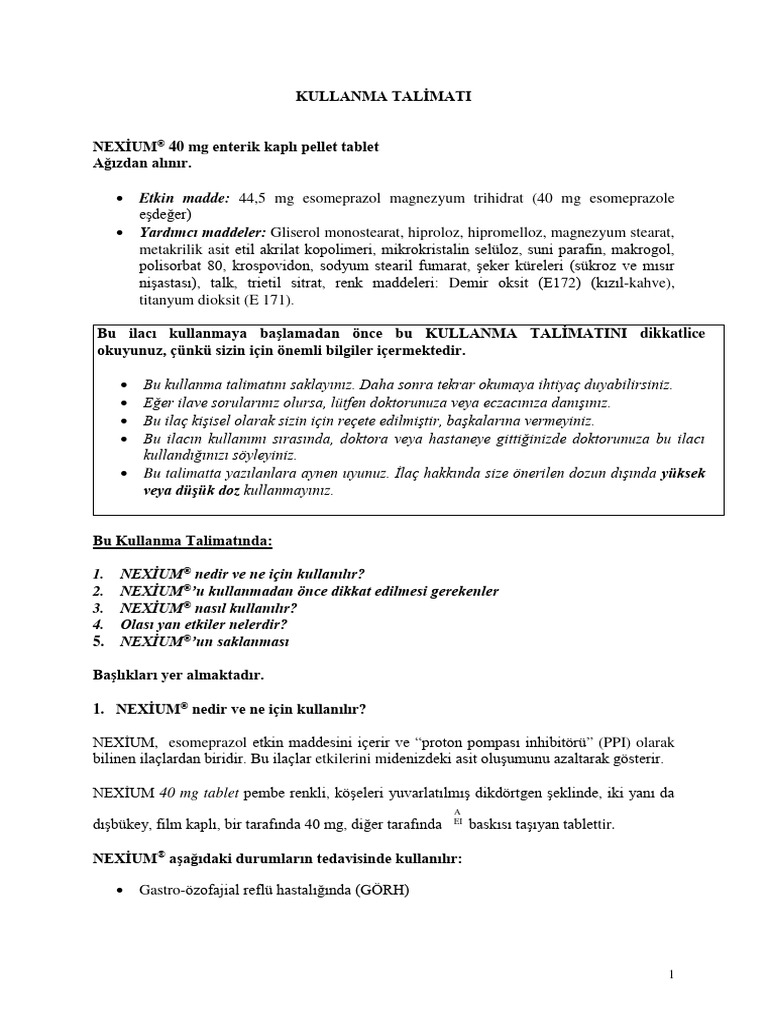 Nexium Medication Coverage