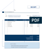 School Fee Payment Receipt Template Receipt