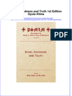 Being Goodness and Truth 1St Edition Gyula Klima Online Ebook Texxtbook Full Chapter PDF