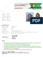 Https/slipsprinting - Jamb.gov - ng/TempFiles/Mock Examination Slip 202330305