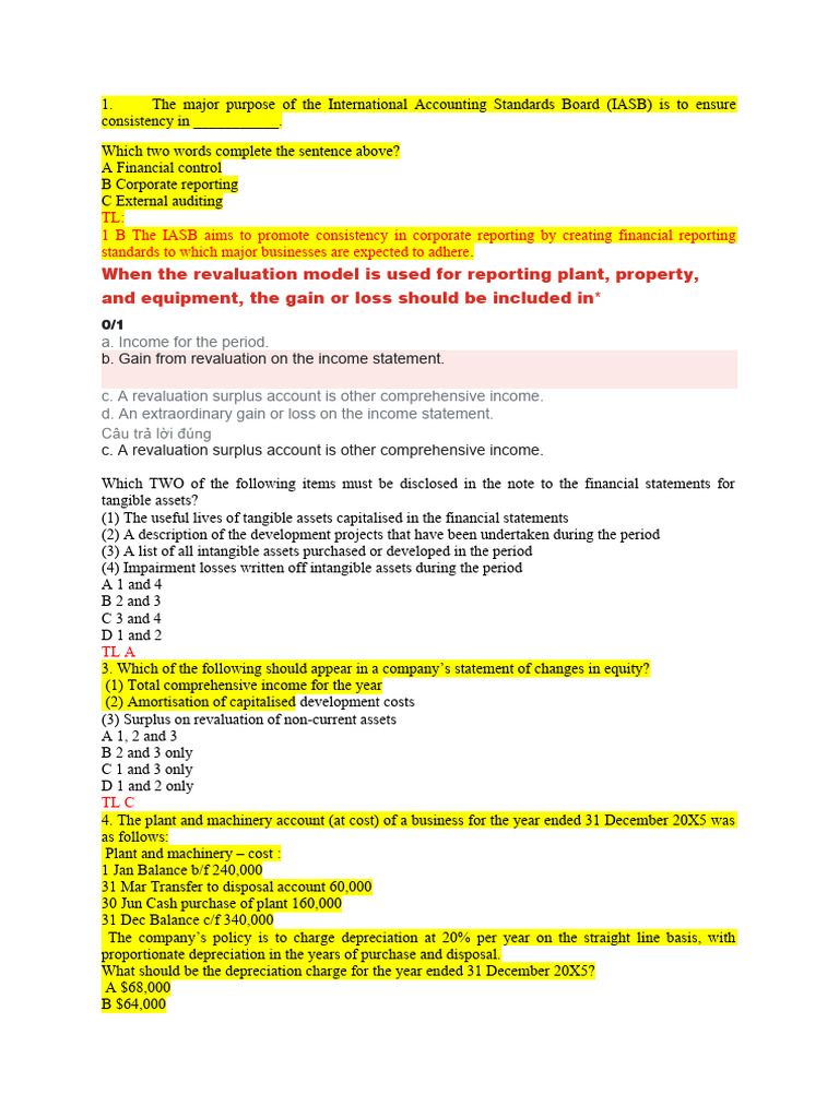Quiz Test 1 Inac | PDF | Debits And Credits | Equity (Finance)