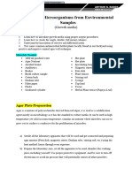 Culturing Microorganisms From Environmental Samples