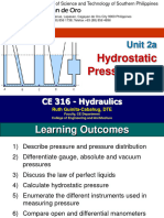 CE316-Unit 2a-Hydrostatic Pressure and Head-RGC